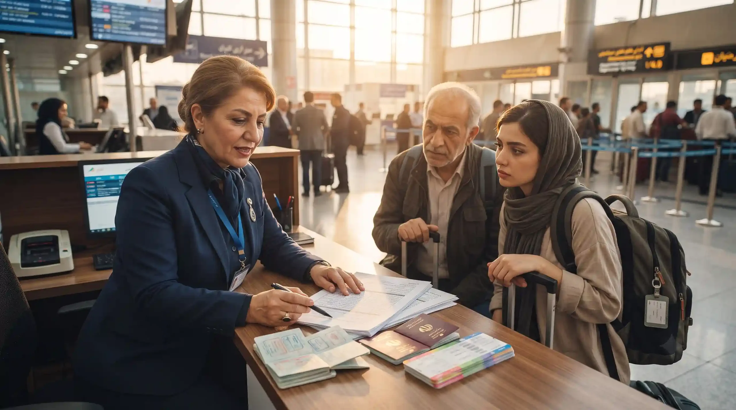 🏛️ نحوه انتخاب کشور مبدا و سفارت مقصد در سفرهای گروهی