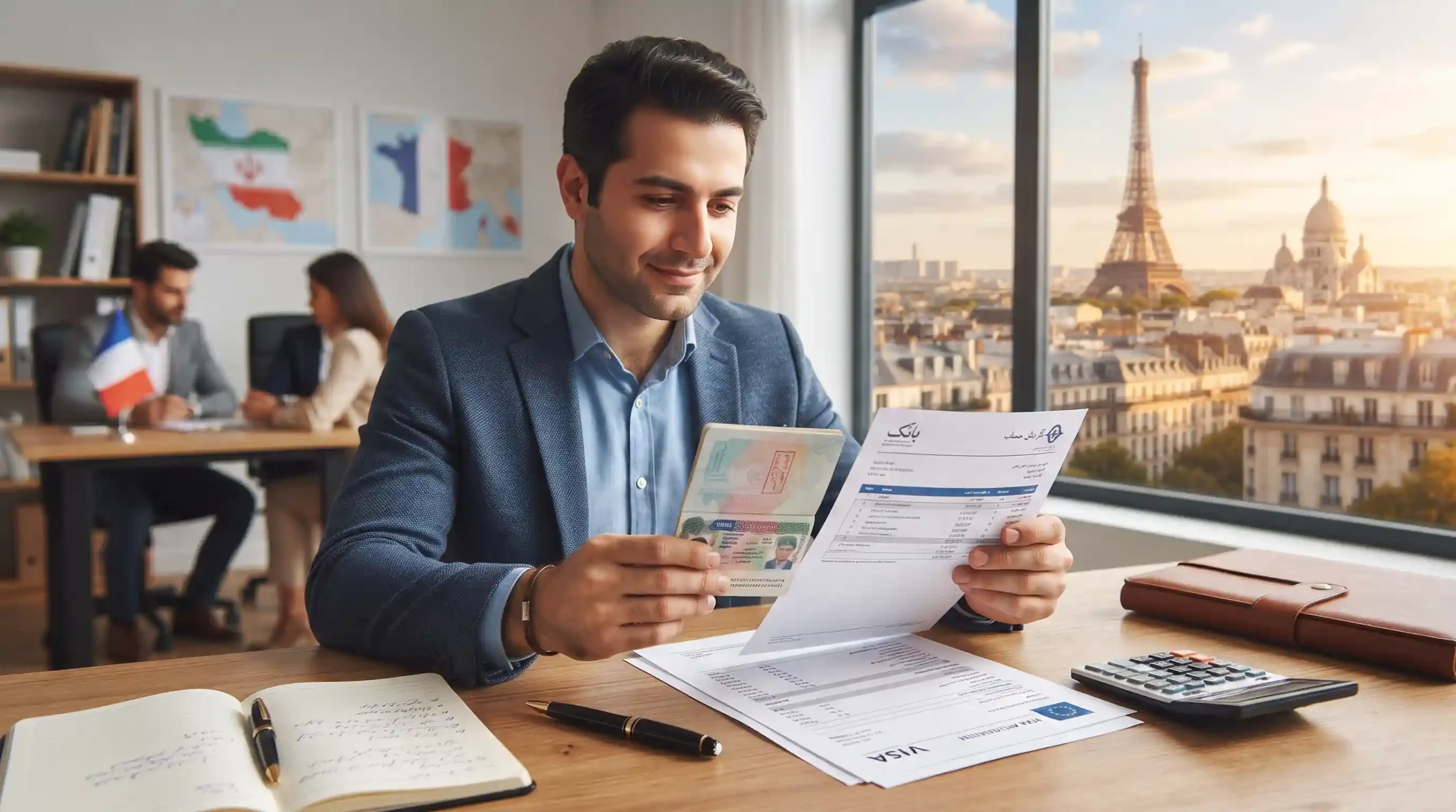 💼 اهمیت تمکن مالی و گردش حساب در اخذ ویزا