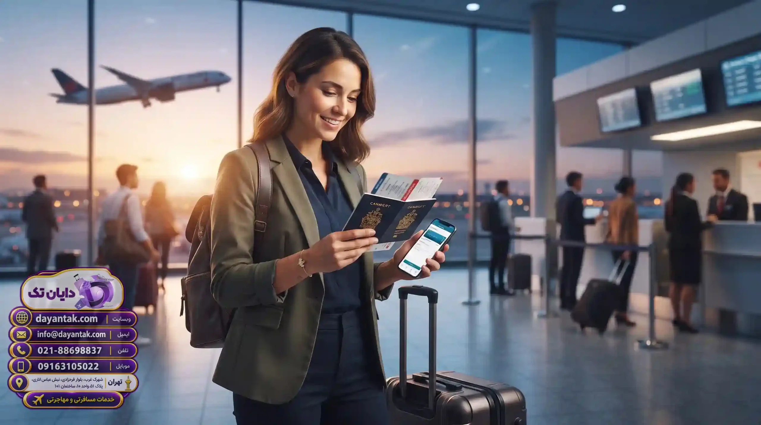 ✈️ اهمیت سابقه سفر و پرونده سفری قدرتمند