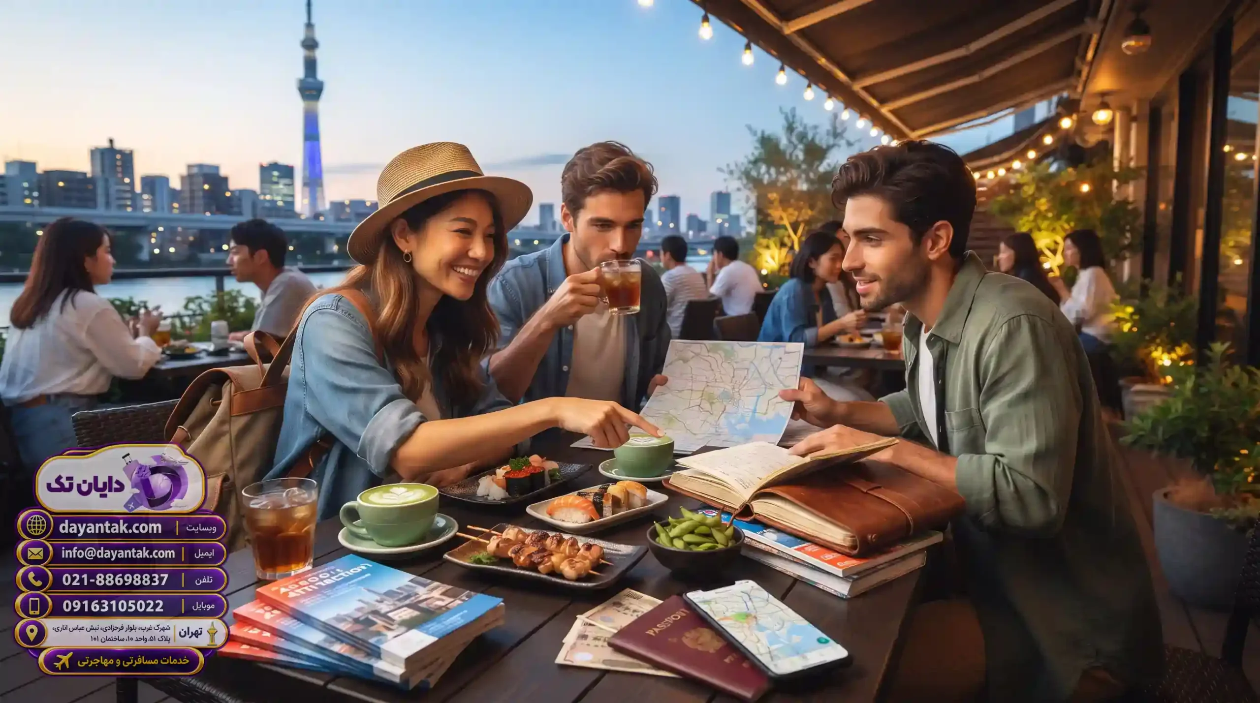 🍱 هزینههای خوراک، رستوران و تفریحات روزانه