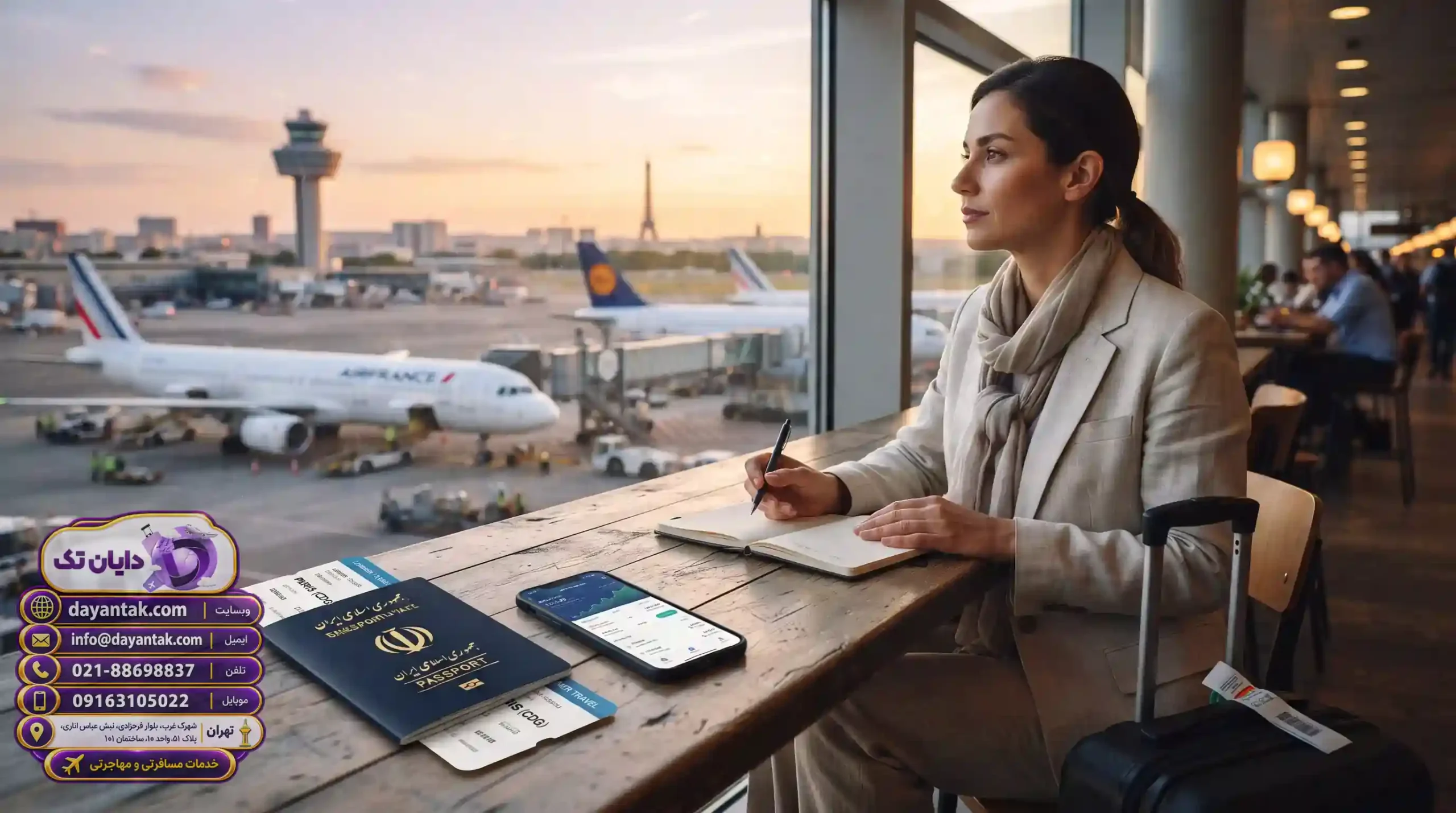 ✈️ برنامه‌ریزی سفر و رزروهای معتبر هتل و پرواز
