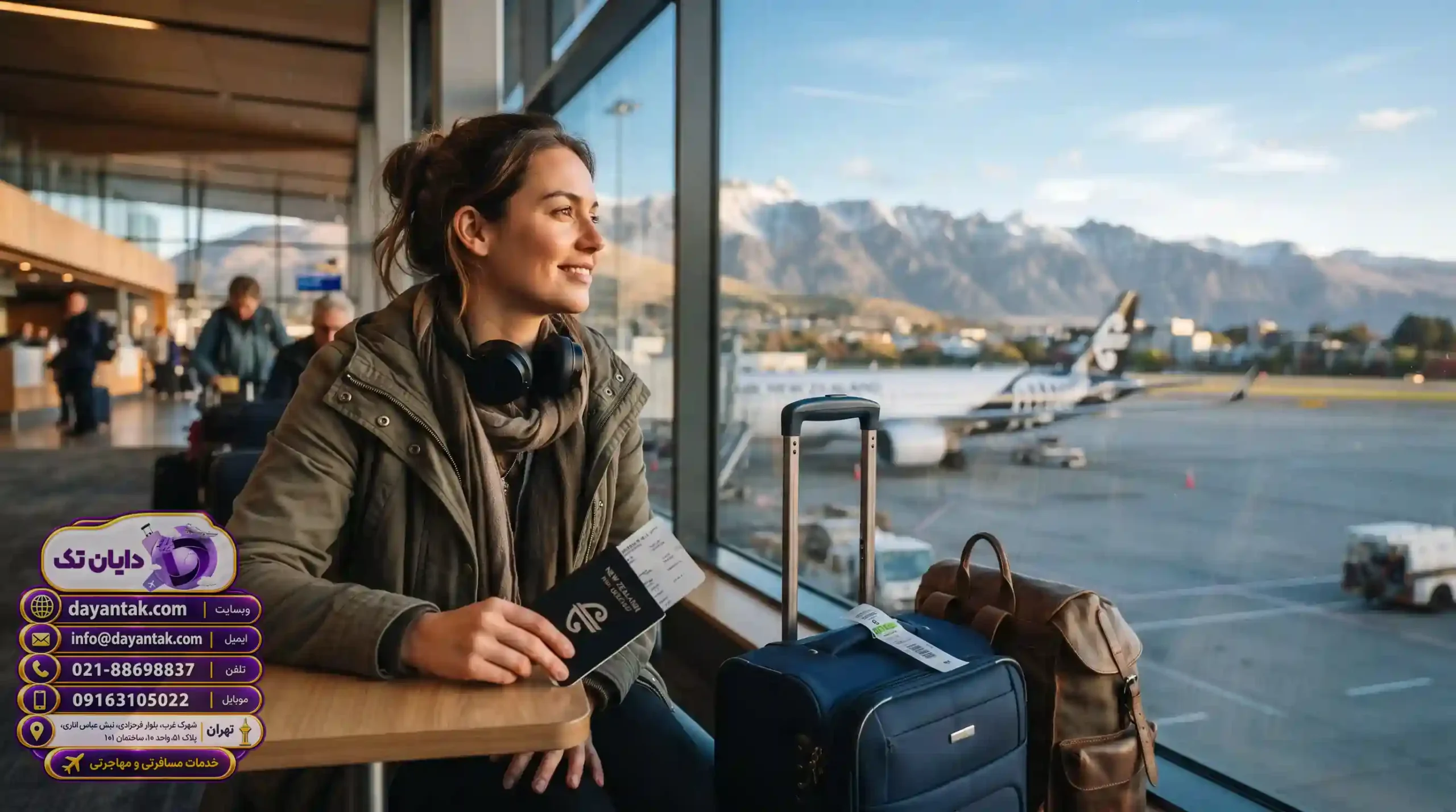 ✈️ خدمات تفریحی و گردشگری دایان تک در کنار مهاجرت