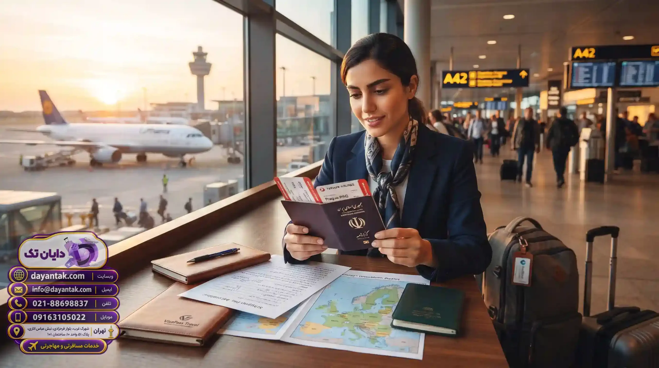 💼 اهمیت تاریخچه سفر (Travel History) و نقش آن در تایید پرونده